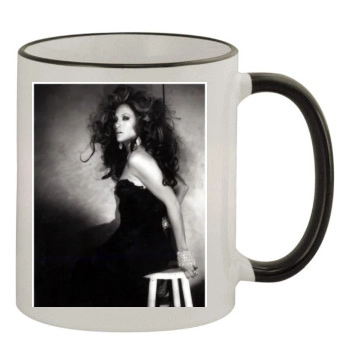 Jennifer Lopez 11oz Colored Rim & Handle Mug