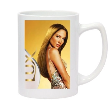 Jennifer Lopez 14oz White Statesman Mug