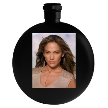 Jennifer Lopez Round Flask