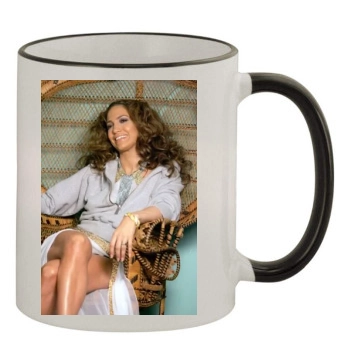 Jennifer Lopez 11oz Colored Rim & Handle Mug