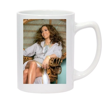 Jennifer Lopez 14oz White Statesman Mug