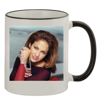 Jennifer Lopez 11oz Colored Rim & Handle Mug