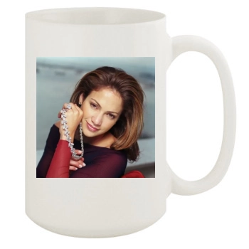 Jennifer Lopez 15oz White Mug