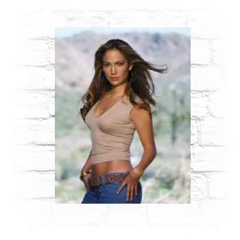 Jennifer Lopez Metal Wall Art