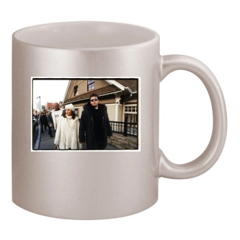 Jennifer Lopez 11oz Metallic Silver Mug