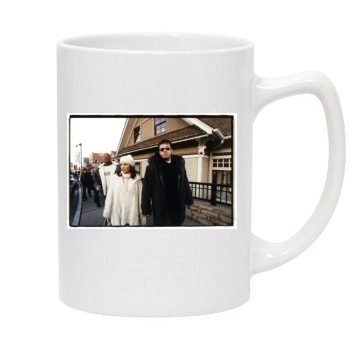 Jennifer Lopez 14oz White Statesman Mug