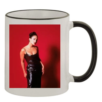 Jennifer Lopez 11oz Colored Rim & Handle Mug