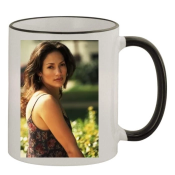 Jennifer Lopez 11oz Colored Rim & Handle Mug