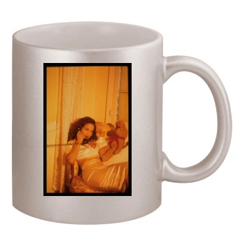 Jennifer Lopez 11oz Metallic Silver Mug