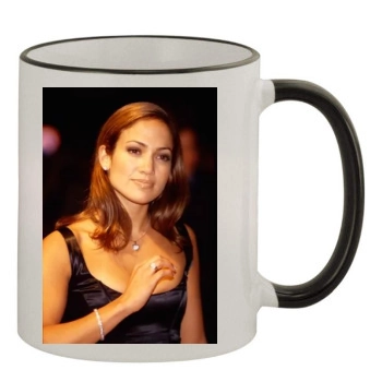 Jennifer Lopez 11oz Colored Rim & Handle Mug