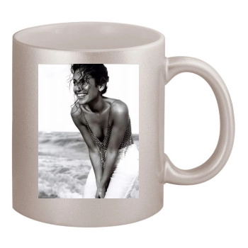 Jennifer Lopez 11oz Metallic Silver Mug