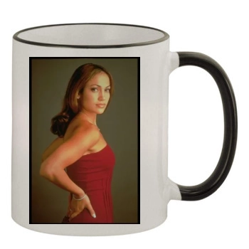 Jennifer Lopez 11oz Colored Rim & Handle Mug