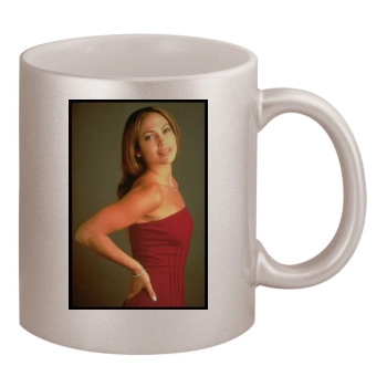 Jennifer Lopez 11oz Metallic Silver Mug