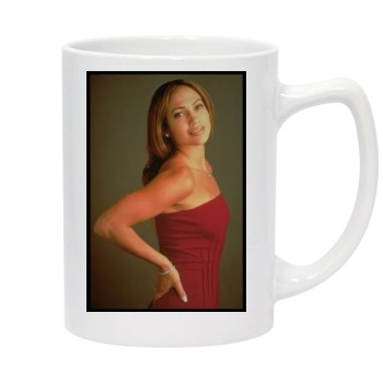 Jennifer Lopez 14oz White Statesman Mug