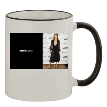 Jennifer Lopez 11oz Colored Rim & Handle Mug