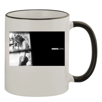 Jennifer Lopez 11oz Colored Rim & Handle Mug