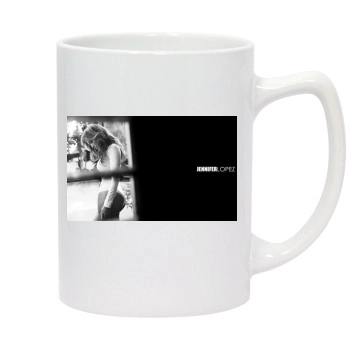 Jennifer Lopez 14oz White Statesman Mug