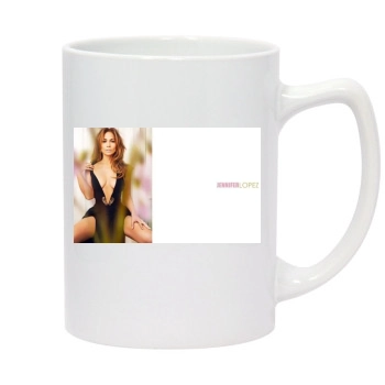 Jennifer Lopez 14oz White Statesman Mug