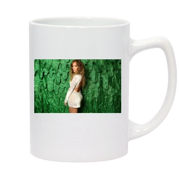 Jennifer Lopez 14oz White Statesman Mug