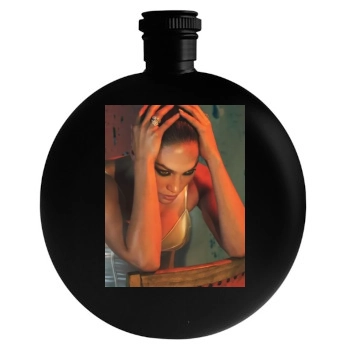 Jennifer Lopez Round Flask