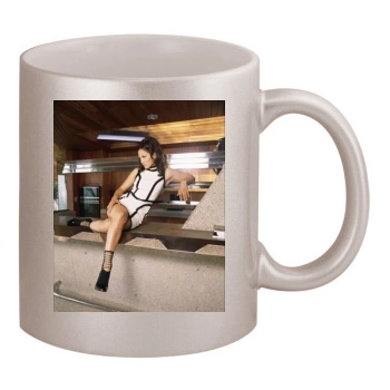 Jennifer Lopez 11oz Metallic Silver Mug