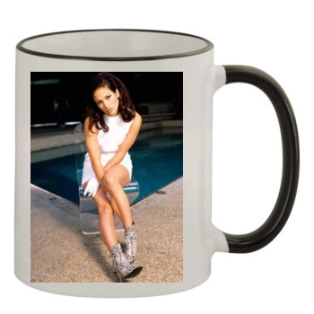 Jennifer Lopez 11oz Colored Rim & Handle Mug