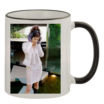 Jennifer Lopez 11oz Colored Rim & Handle Mug