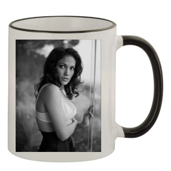 Jennifer Lopez 11oz Colored Rim & Handle Mug