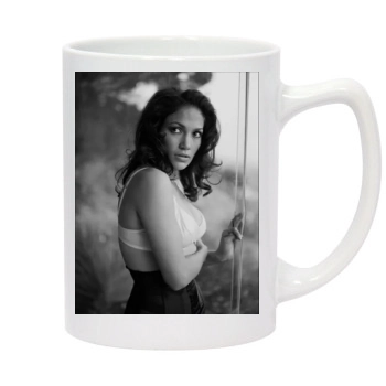 Jennifer Lopez 14oz White Statesman Mug