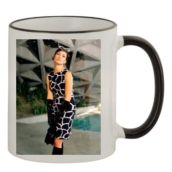 Jennifer Lopez 11oz Colored Rim & Handle Mug