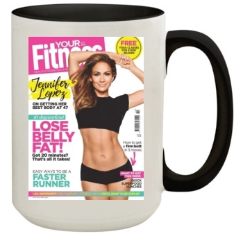 Jennifer Lopez 15oz Colored Inner & Handle Mug