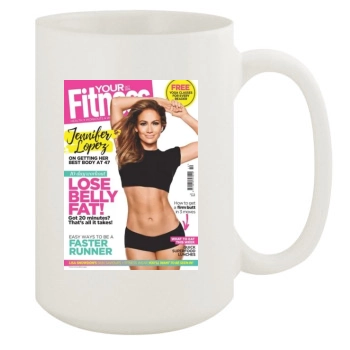 Jennifer Lopez 15oz White Mug