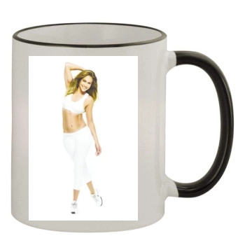 Jennifer Lopez 11oz Colored Rim & Handle Mug