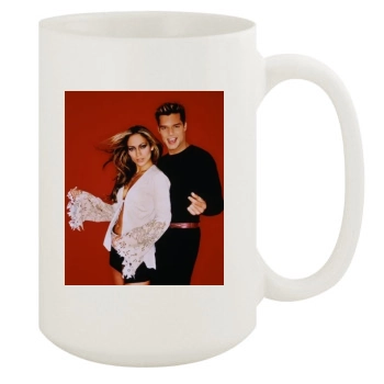 Jennifer Lopez 15oz White Mug