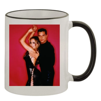 Jennifer Lopez 11oz Colored Rim & Handle Mug