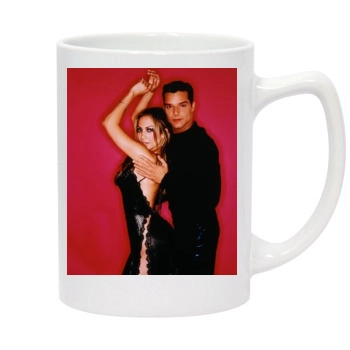 Jennifer Lopez 14oz White Statesman Mug