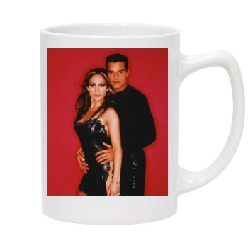 Jennifer Lopez 14oz White Statesman Mug