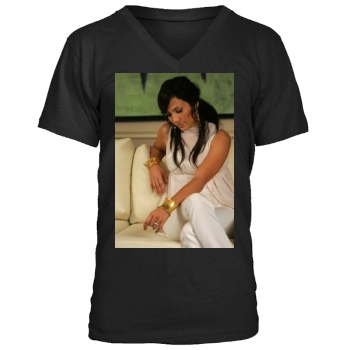 Jennifer Lopez Men's V-Neck T-Shirt