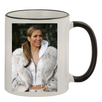 Jennifer Lopez 11oz Colored Rim & Handle Mug