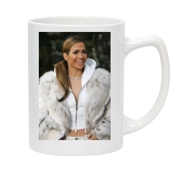 Jennifer Lopez 14oz White Statesman Mug