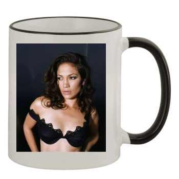 Jennifer Lopez 11oz Colored Rim & Handle Mug