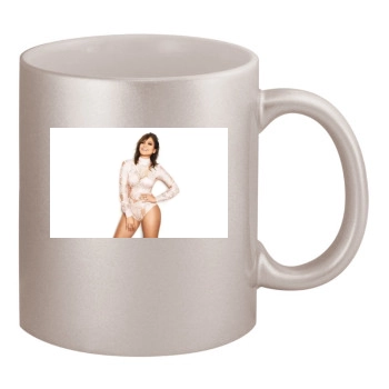 Jennifer Lopez 11oz Metallic Silver Mug