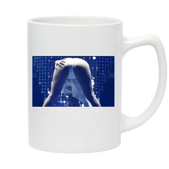 Jennifer Lopez 14oz White Statesman Mug