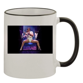 Jennifer Lopez 11oz Colored Rim & Handle Mug