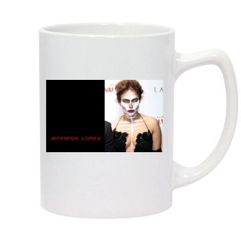 Jennifer Lopez 14oz White Statesman Mug