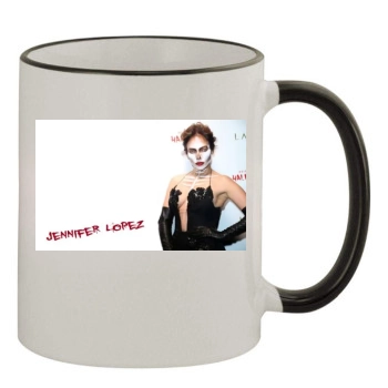 Jennifer Lopez 11oz Colored Rim & Handle Mug