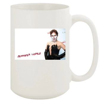 Jennifer Lopez 15oz White Mug