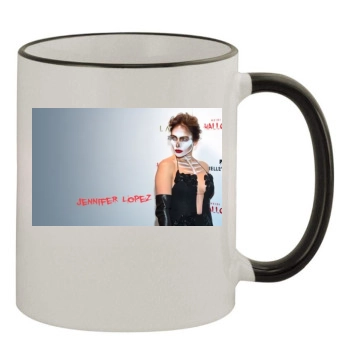 Jennifer Lopez 11oz Colored Rim & Handle Mug