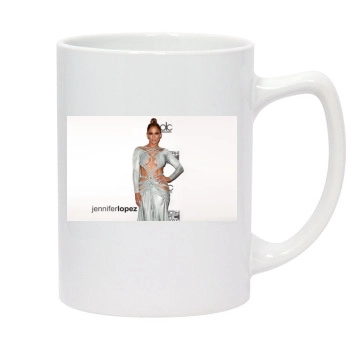 Jennifer Lopez 14oz White Statesman Mug