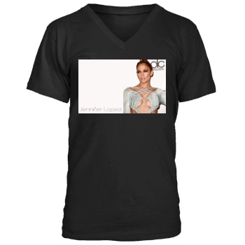 Jennifer Lopez Men's V-Neck T-Shirt